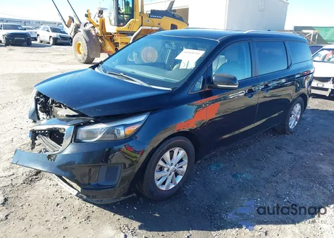 2017 Kia Sedona Lx z USA, uszkodzony, nr VIN KNDMB5C15H6269374